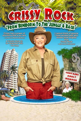 crissy rock, comedienne, book a comedienne, I'm a Celebrity, comedian from the jungle, comedienne from the jungle, Benidorm comedienne, benidorm, stand up, female comedian, Opportunity Knocks,